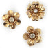 20mm Metal Alloy Stick On Flower